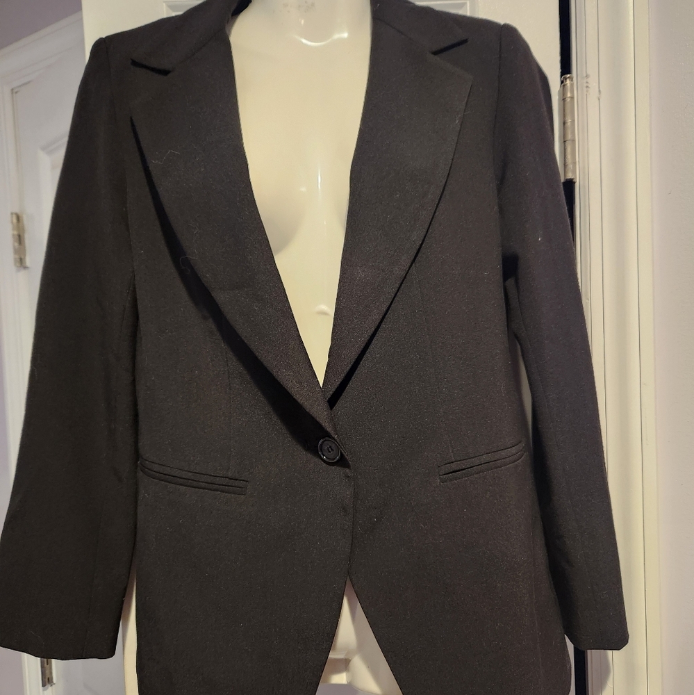 Drew Black Womens Blazer